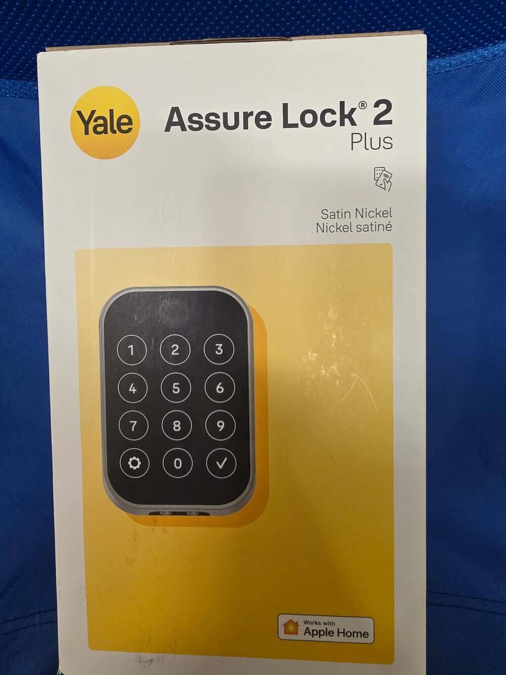 Yale Assure Lock 2 Plus Satin Nickel Touchscreen Smart Lock